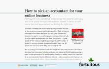 fortuitous